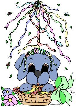 May Day with Dreamee Dog