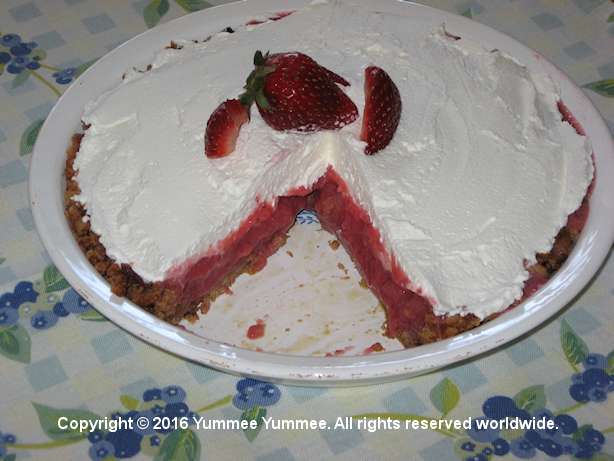 No Bake Strawberry Pie