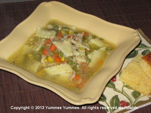 Chicken Noodle Mixed Vegetable Soup
