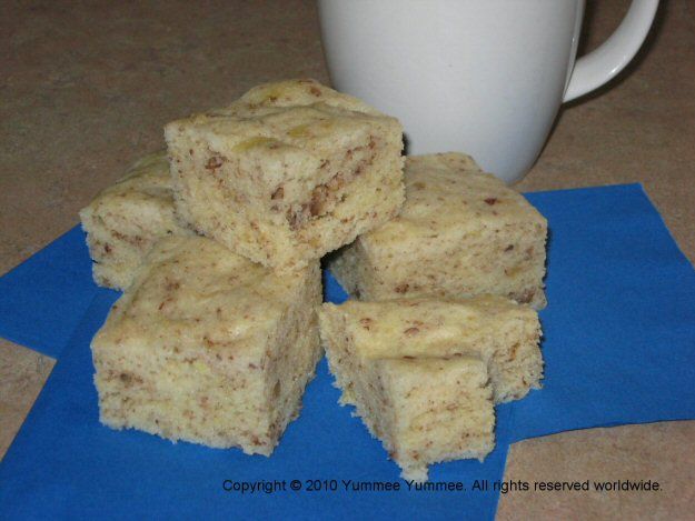 Microwave Bananna Nut Bars
