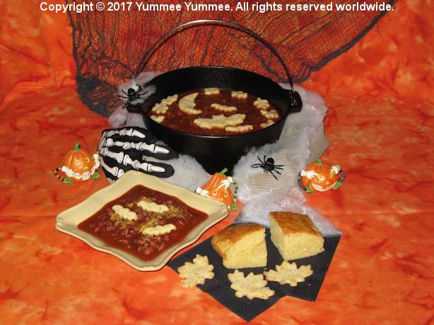 Bats, leaves, cornbread, and Witch's Brew, too! All from Yummee Yummee just for you! Bats, leaves, cornbread, and Witch's Brew, too! All from Yummee Yummee just for you!