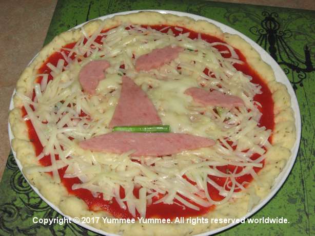 Cast your spell with a witch's hat gluten-free pizza. Cast your spell with a witch's hat gluten-free pizza.