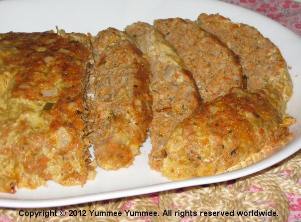 Meatloaf with Brown Rice and Veggies