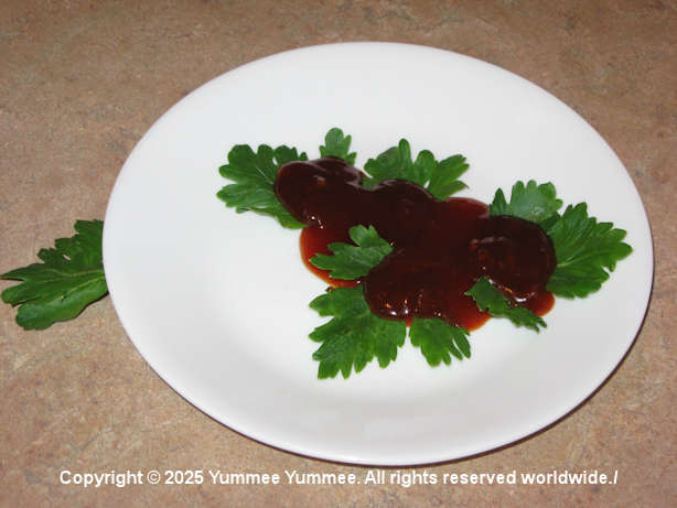 This recipe has a lot of sweet and a bit of heat. Try it today. It's yummee!