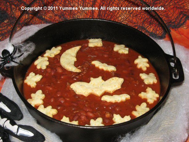 Witch's Brew in the Witch's Caldron; it's a bubbly good stew.