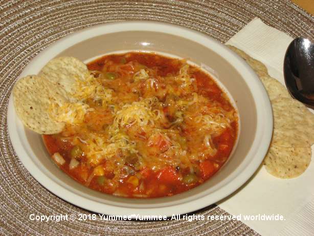 There's nothing better on a cold, damp night than a bowl of soup. Except maybe Witch's Brew. Don't forget to make some Dreamees crackers.