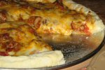 Stuffed Crust Chicken Salsa Pizza Yummee Yummee Stuffed Crust Chicken Salsa Pizza