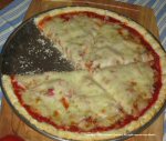 Thin Crust Pizza Yummee Yummee Thin Crust Pizza