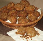 Apple Butter Pecan Streusel Muffins