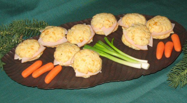 March Madness Snacks - Gluten-Free Chicken Pot Pie Biscuits