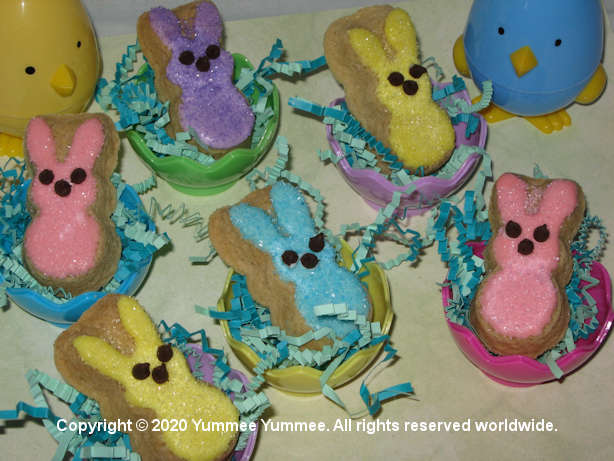 These Peeps hatched out! Make with our Cookie Pan Sugar Cookies recipe. These Peeps hatched out! Make with our Cookie Pan Sugar Cookies recipe.