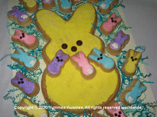 Peep for joy with Cookie Pan Sugar Cookies.