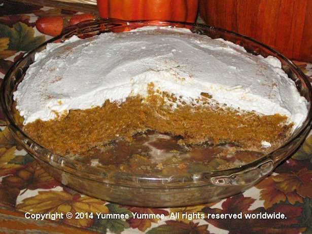 Pumpkin Chiffon Pie for a gluten-free Thanksgiving! It's really scrumptious!