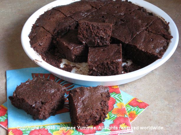 You can make our gluten-free Microwave Brownies in your dorm room. Ready to eat in about 45 minutes, if you wait for them to cool.