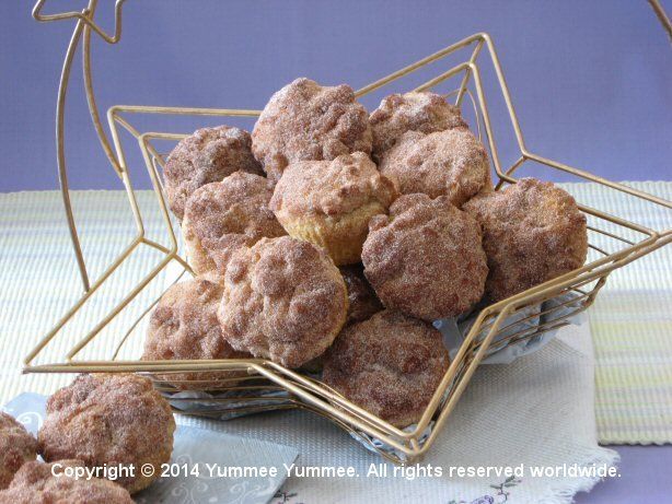 Gluten-free Cake Donut Muffins taste better than a cake donut.