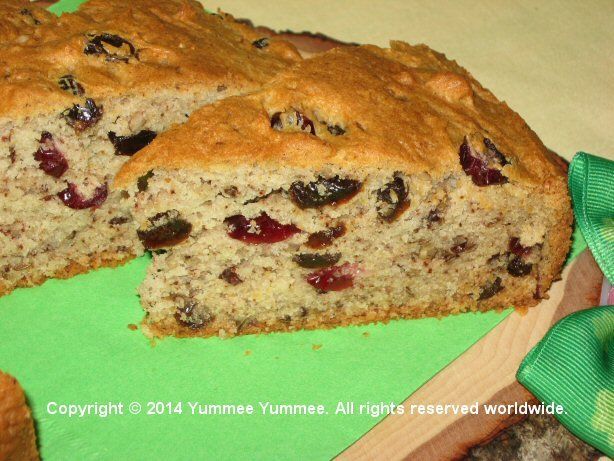 Irish Soda Bread - bake for St. Patty's day or anytime. It's definitely gluten-free and yummee.