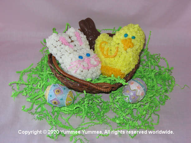 Fluffy bunny or yellow chick. Choose, but choose wisely. Fluffy bunny or yellow chick. Choose, but choose wisely.