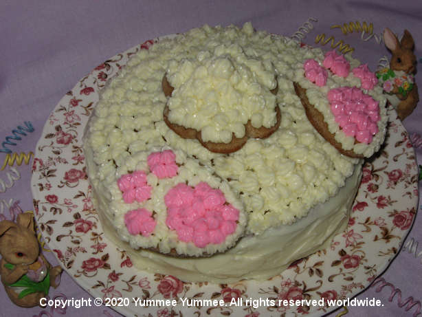 Some bunny loves Carrot Cake!